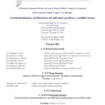Costituzionalismo, declinazioni del principio pacifista e conflitti armati – 29-30/06/2023, Università degli Studi “Gabriele d’Annunzio” – Pescara