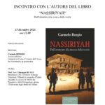 Incontro con l’autore del libro “Nassiriyah” – 15/12/2023, ore 12.00 – Convitto Mario Pagano, Campobasso